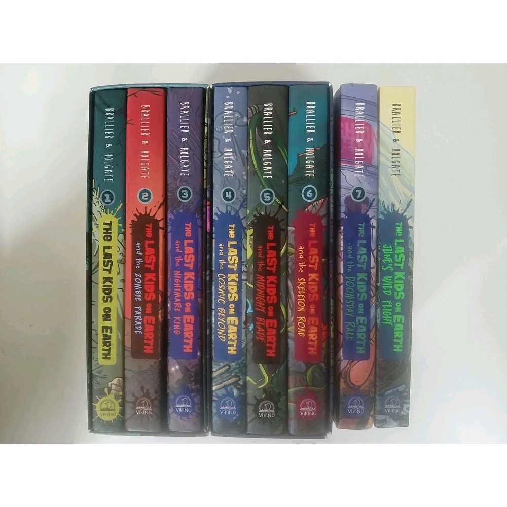 Lot 8 THE LAST KIDS ON EARTH Max Brallier & Douglas Holgate Hardcover Box Sets